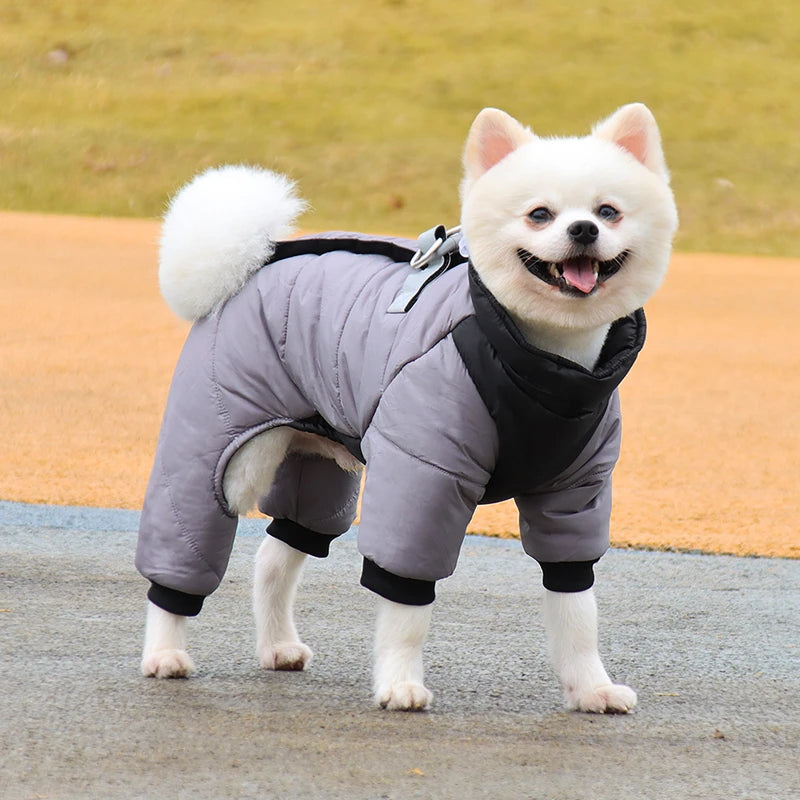 Luxury Waterproof Dog Winter Jacket