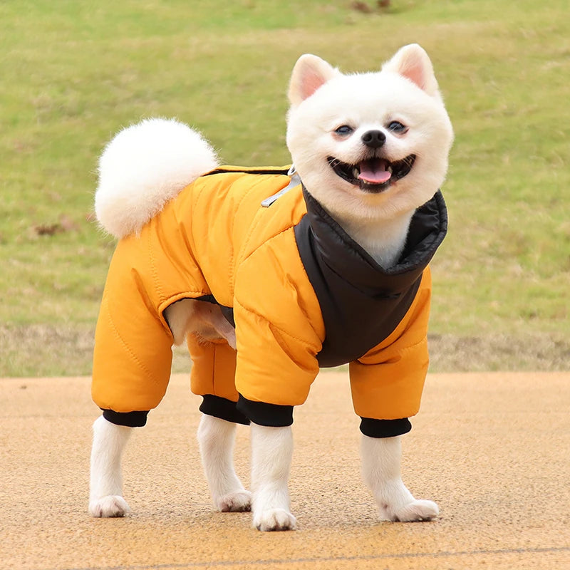Luxury Waterproof Dog Winter Jacket