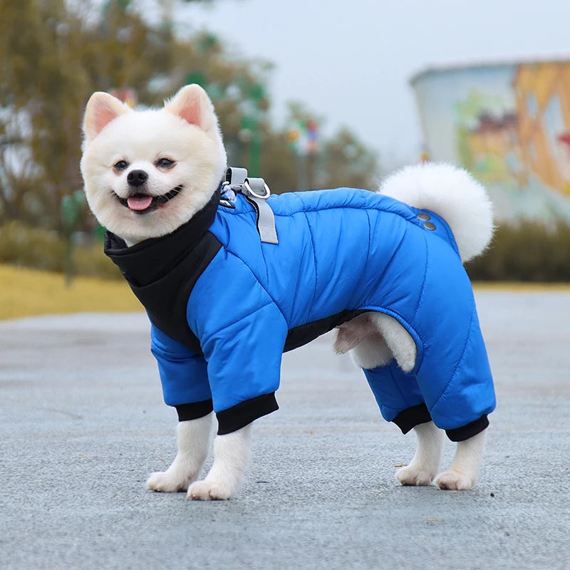 Luxury Waterproof Dog Winter Jacket