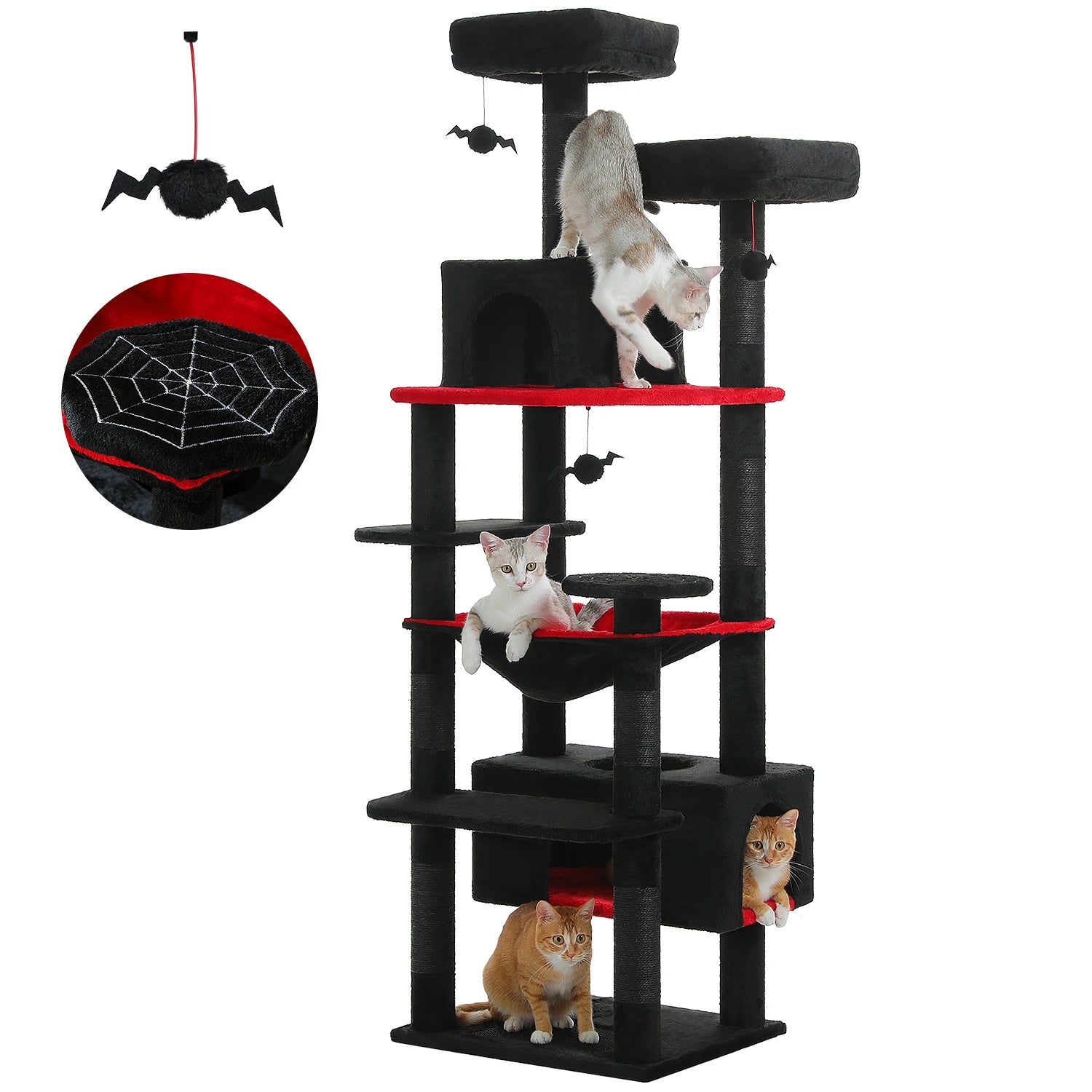 Premium Tall Cat Tree 184CM