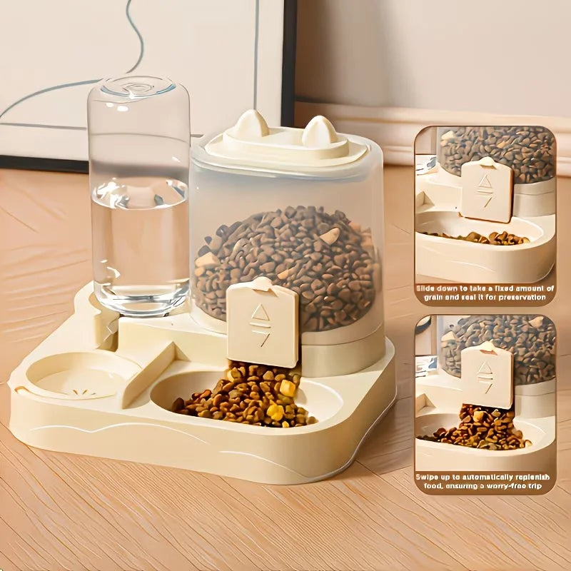 ZuffiFlow™ 2-in-1 Pet Feeder System