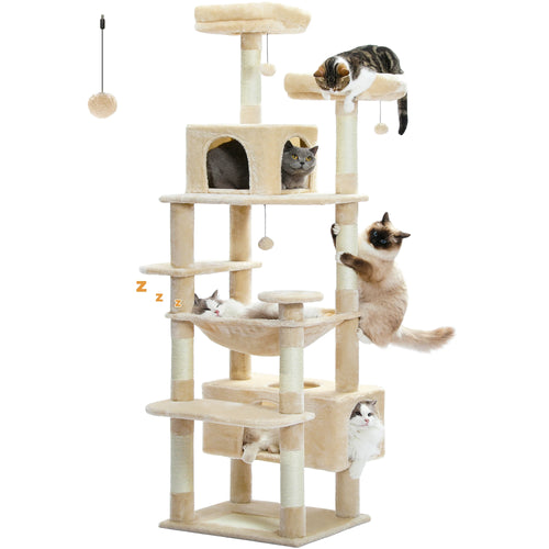 Zuffi Pets™ 184 CM Multi-Level Cat Tree