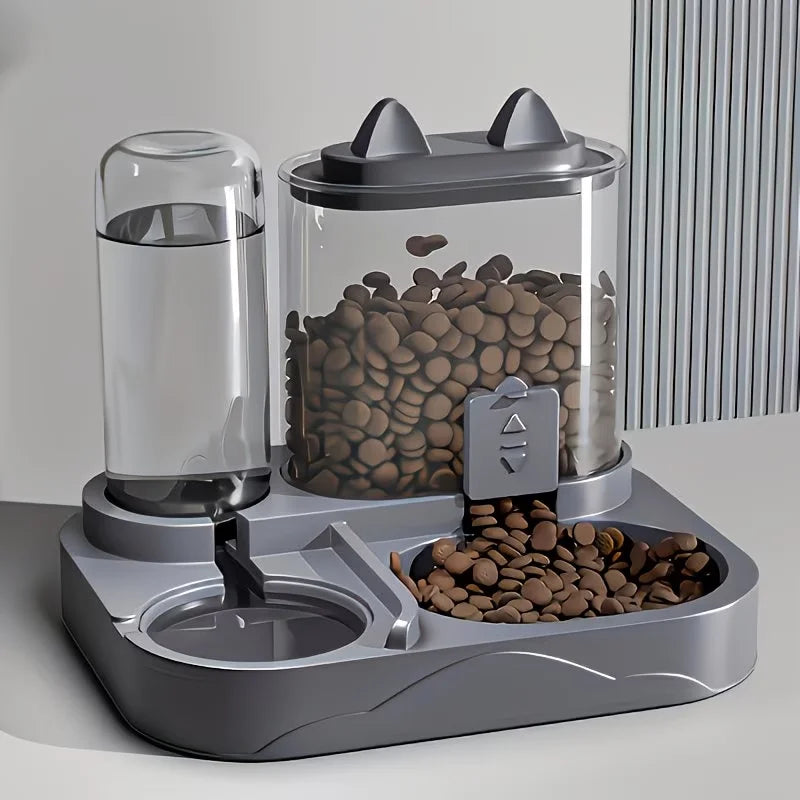 ZuffiFlow™ 2-in-1 Pet Feeder System