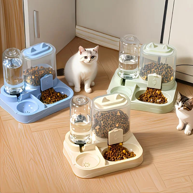 ZuffiFlow™ 2-in-1 Pet Feeder System