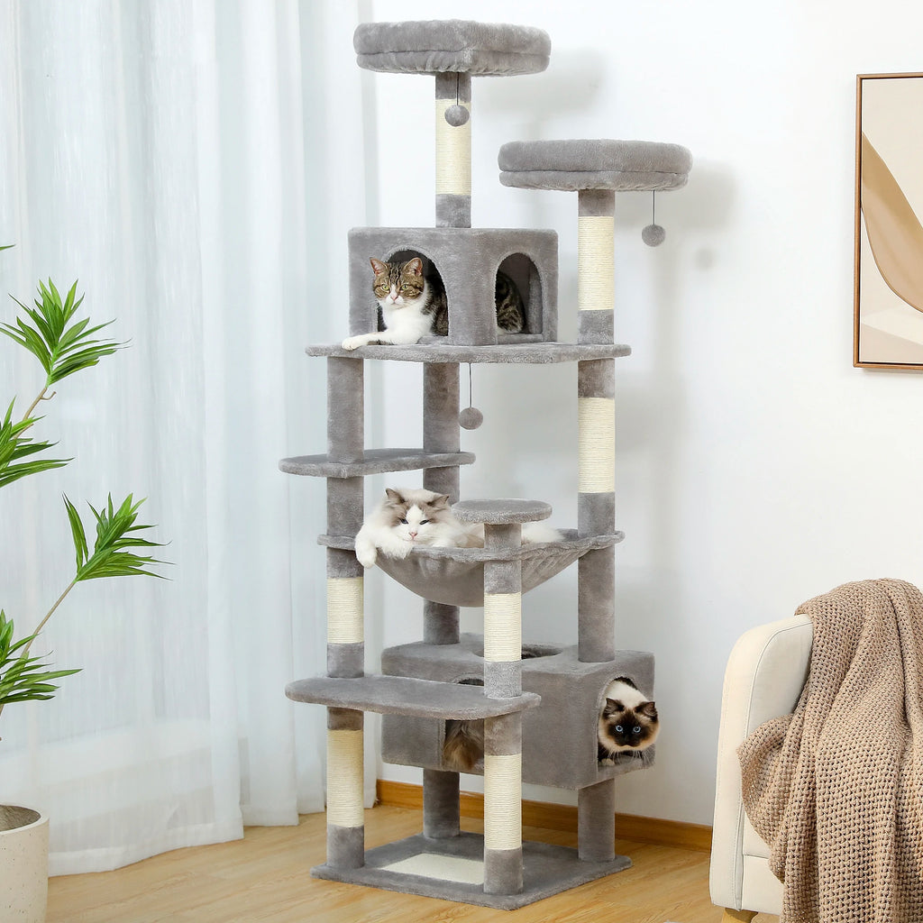 Zuffi Pets™ 184 CM Multi-Level Cat Tree