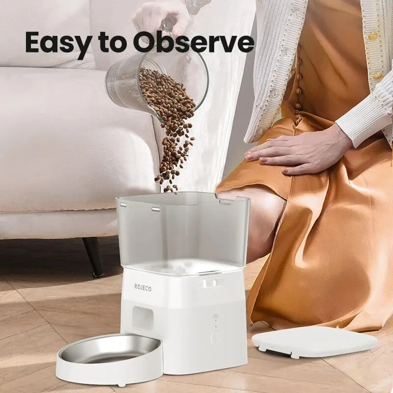 Zuffi Pets™ ROJECO Smart WiFi Pet Feeder 2L