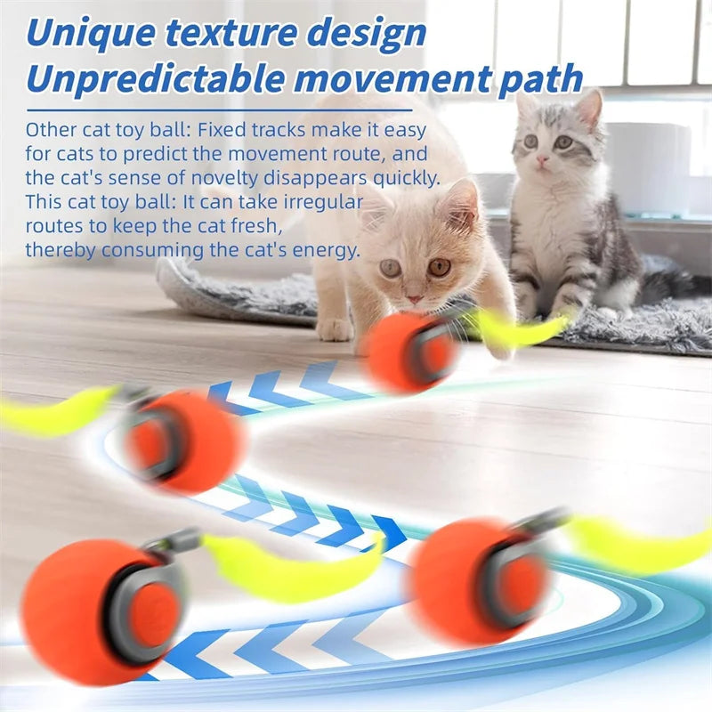 ZuffiMotion™ Smart Cat Interactive Ballving Bouncing ball Cats Products