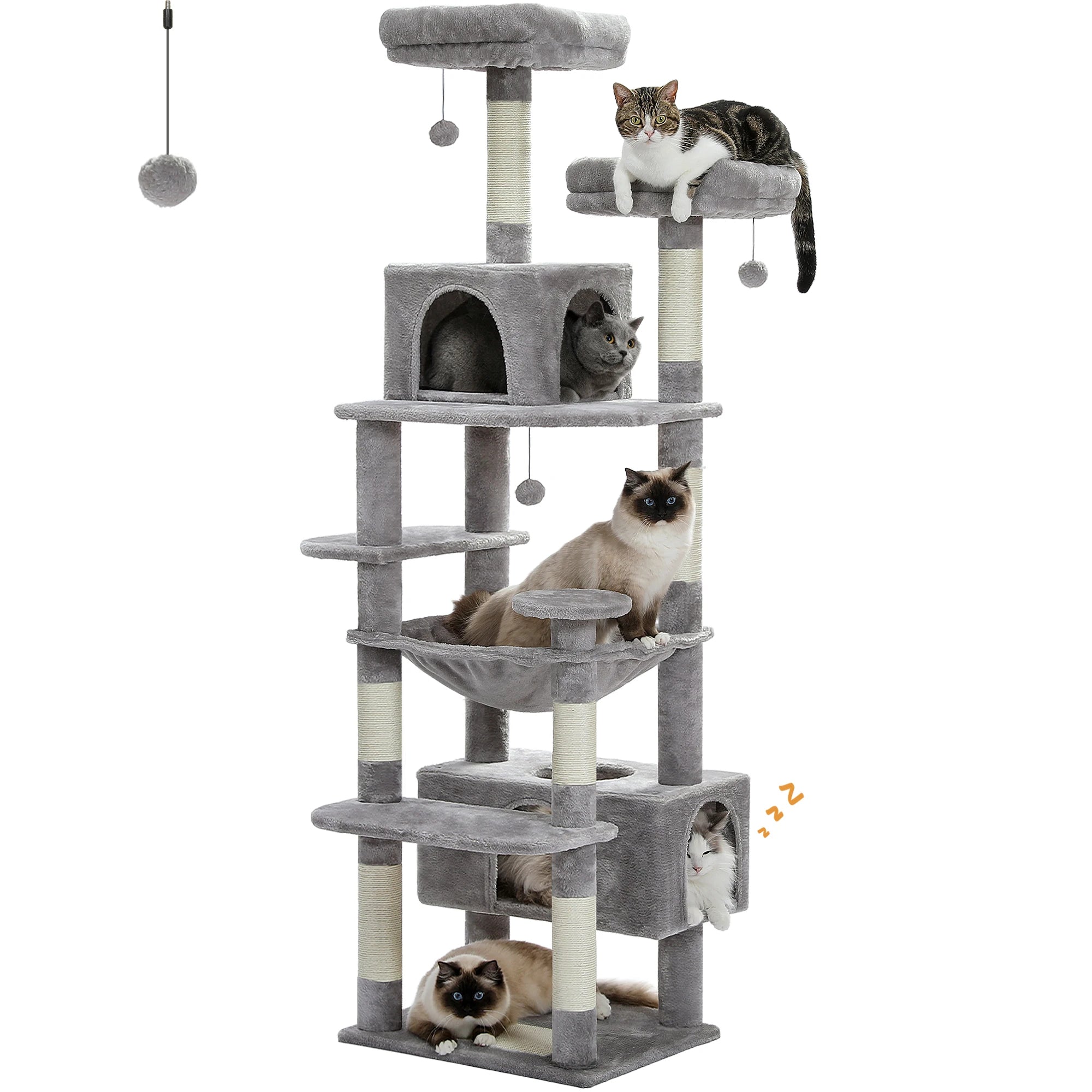 Premium Tall Cat Tree 184CM
