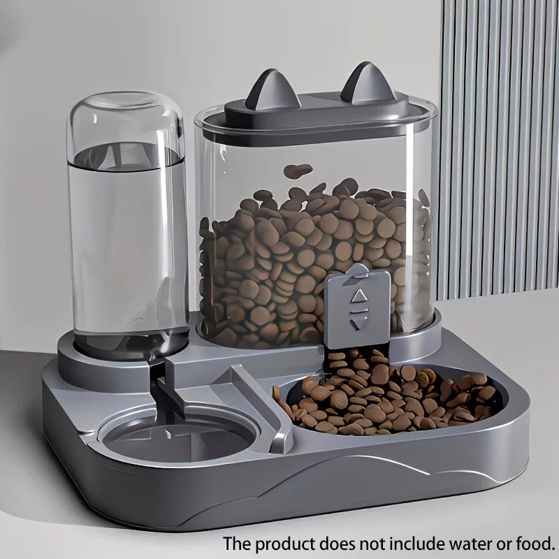 ZuffiFlow™ 2-in-1 Pet Feeder System