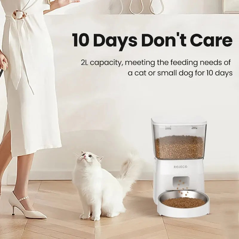 Zuffi Pets™ ROJECO Smart WiFi Pet Feeder 2L