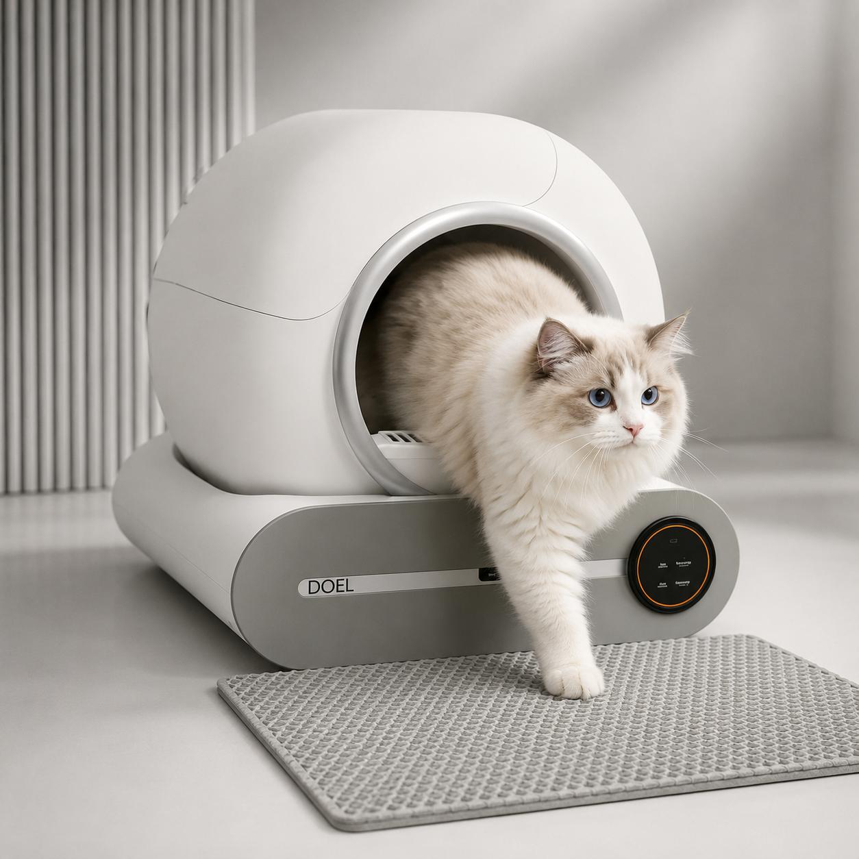 Zuffi Pets™ DOEL T25 Smart Self-Cleaning Litter Box