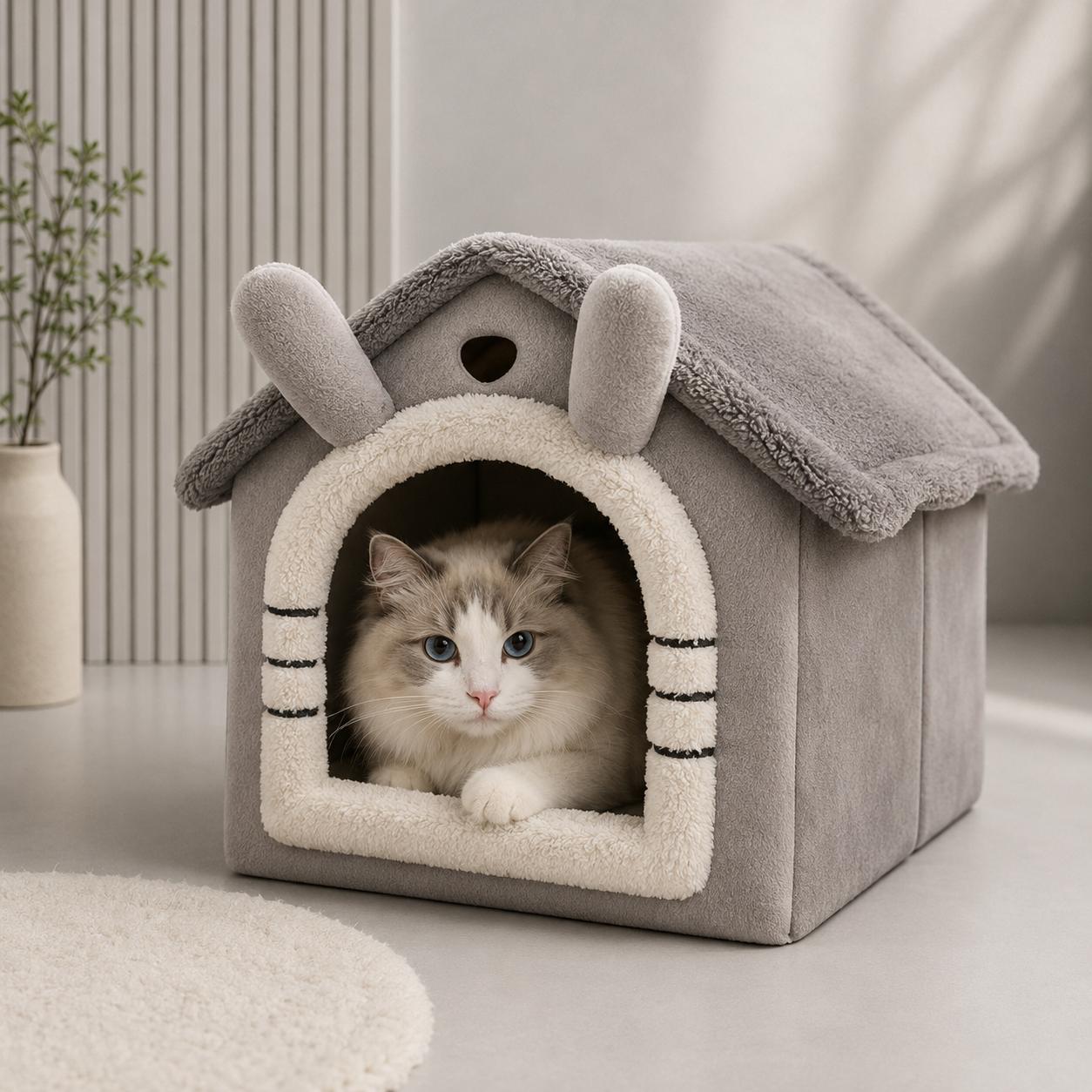Zuffi Pets™ Luxury Foldable Pet Bed