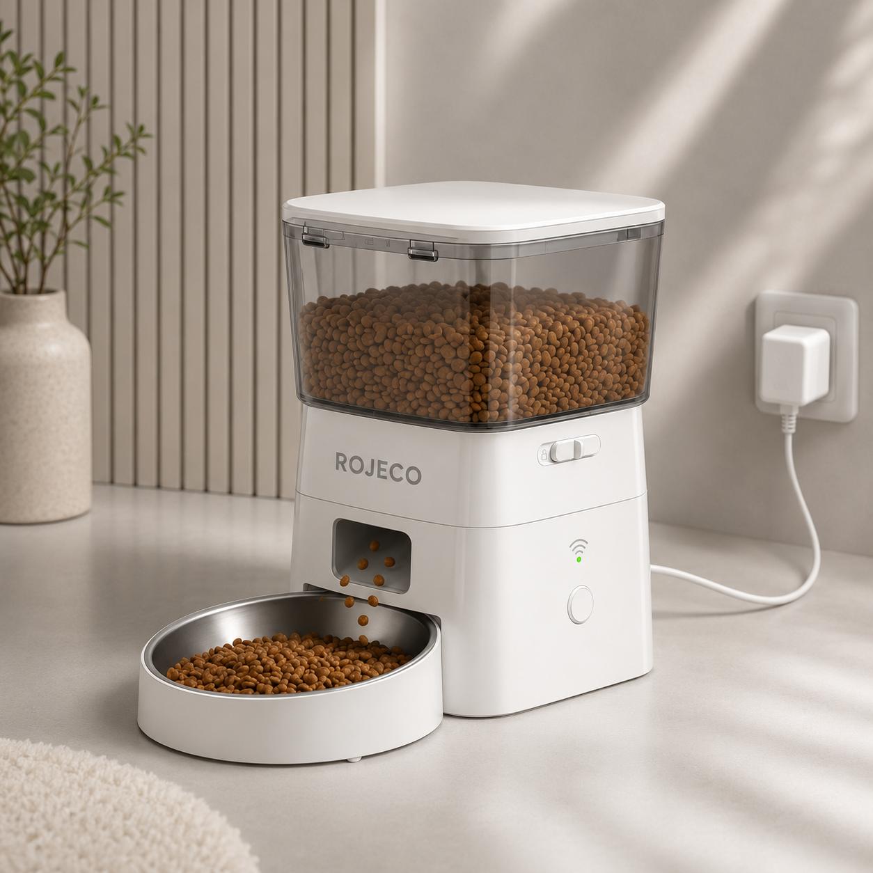 Zuffi Pets™ ROJECO Smart WiFi Pet Feeder 2L